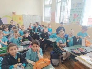 Oбучение за действия при бедствия - 1 ОУ Васил Левски - Костинброд